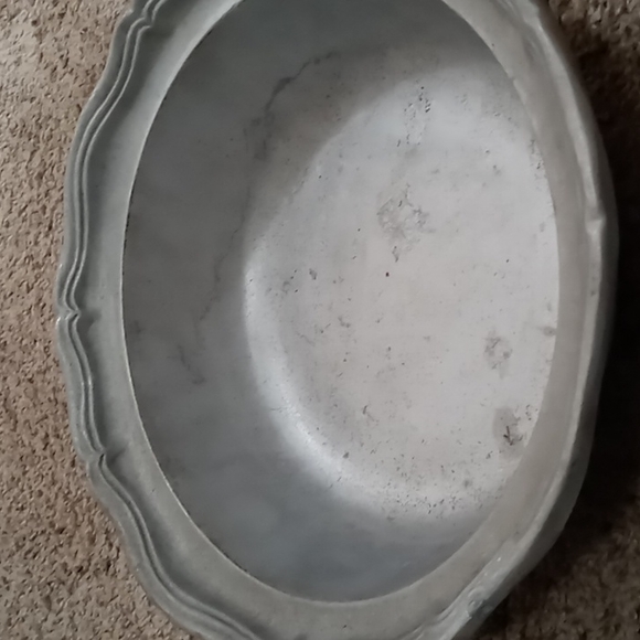 BON CHEF 9062-N Queen Anne Pewter Cast Aluminum Large Serving Bowl - Picture 5 of 9